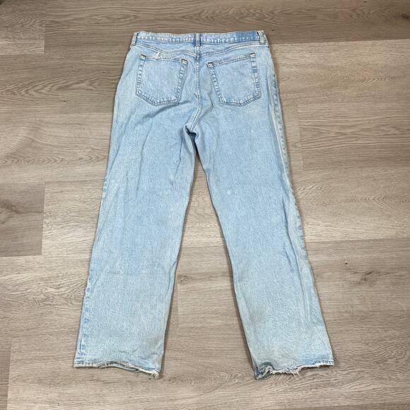 Abercrombie & Fitch The 90s Relaxed High Rise Jeans Women's 33 - Picture 2 of 9